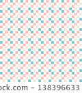 棋盤格無縫圖案材料 138396633