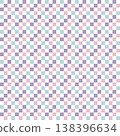 棋盤格無縫圖案材料 138396634