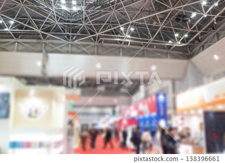 International exhibition hall, international trade fair, event venue, trade fair 138396661