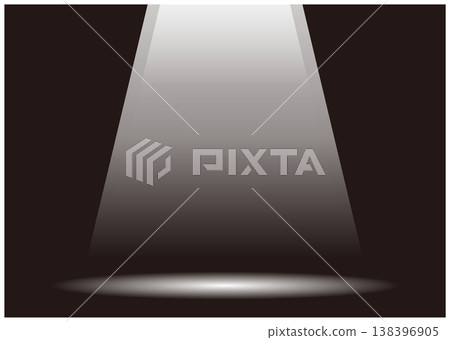 背景插圖被聚光燈照亮 背景插圖被聚光燈照亮 138396905