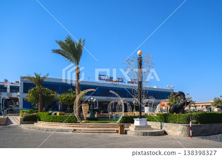 Egypt, Sharm el-Sheikh - September 27, 2025 Soho tourist area during the day.Duty-free shop Editorial Egypt, Sharm el-Sheikh - September 27, 2025 Soho tourist area during the day.Duty-free shop Editorial 138398327