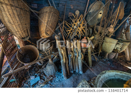 Authentic Salt Boiling Traditions of Northern Thailand Bo Kluea 138401714