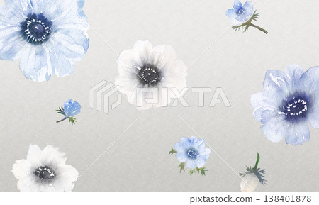 水彩海葵電腦桌布 水彩海葵電腦桌布 138401878