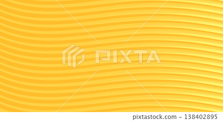 Abstract yellow summer wavy background. Summer gradient with fluid wave shapes. Vibrant summer orange and lemon horizontal backdrop for seasonal sales, beach party posters and web design. Abstract yellow summer wavy background. Summer gradient with fluid wave shapes. Vibrant summer orange and lemon horizontal backdrop for seasonal sales, beach party posters and web design. 138402895