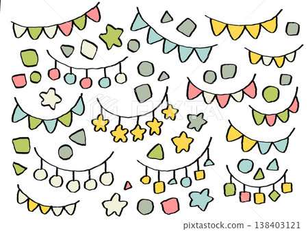 Garland Material Set Garland Material Set 138403121