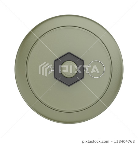 Blast land mine Blast land mine 138404768