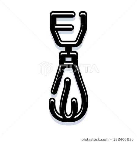 Eyelash curler a beauty and cosmetic tool Eyelash curler a beauty and cosmetic tool 138405033