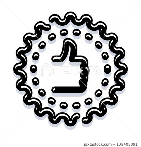 Approval quality seal indicating best choice recommendation Approval quality seal indicating best choice recommendation 138405091