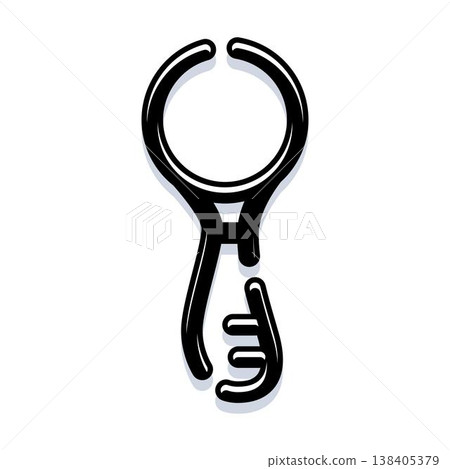 Key security access control opening concept icon Key security access control opening concept icon 138405379