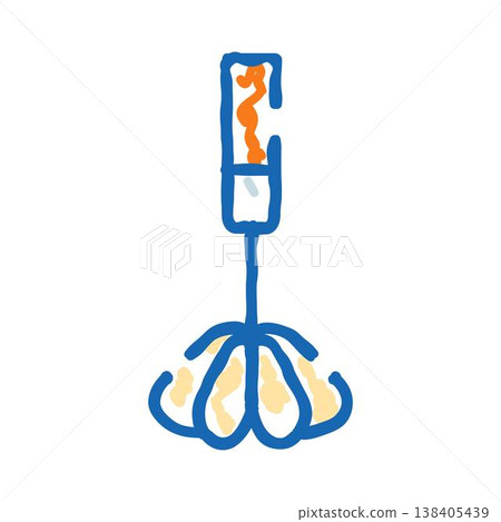 Electric kitchen whisk mixer cooking baking concept Electric kitchen whisk mixer cooking baking concept 138405439