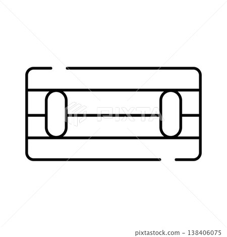 Cassette tape recording sound media storage icon Cassette tape recording sound media storage icon 138406075