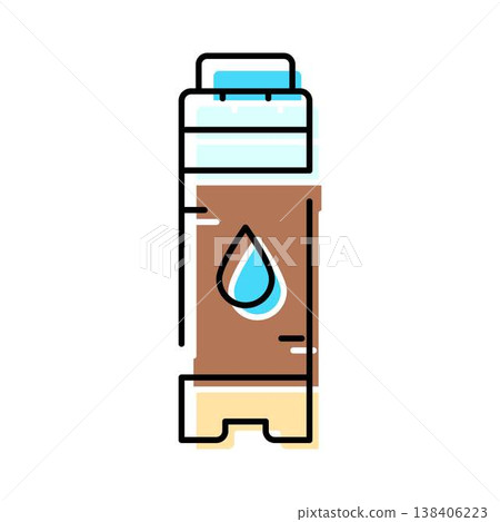 Water filter cartridge cleaning hydration icon Water filter cartridge cleaning hydration icon 138406223