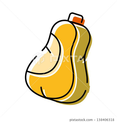 Butternut squash vegetable food cooking healthy eating 138406318