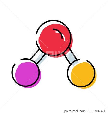 Chemistry molecule structure showing scientific research concept Chemistry molecule structure showing scientific research concept 138406321