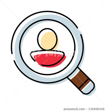 Person icon found during human resources search 138406348