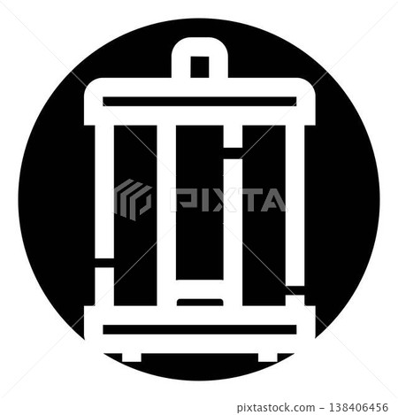 Birdcage icon symbolizing freedom, captivity, and pet care Birdcage icon symbolizing freedom, captivity, and pet care 138406456