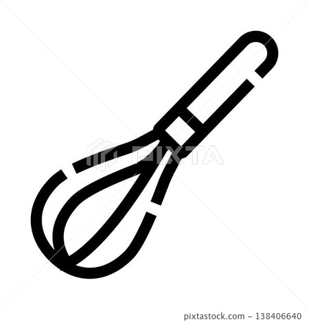 Kitchen whisk preparing food for cooking and baking Kitchen whisk preparing food for cooking and baking 138406640