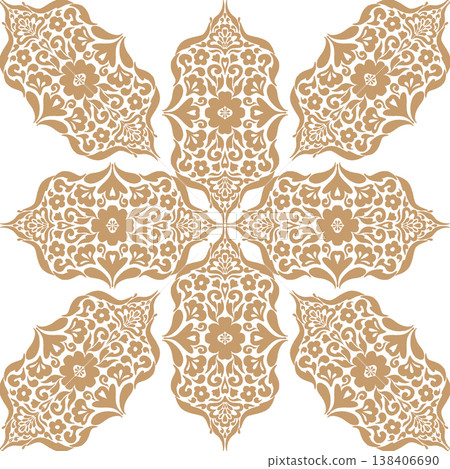 Seamless Ornamental Lace Pattern Vector Hand Drawn Vintage Decorative Floral Background Elegant Texture for Textile Wallpaper Packaging and Surface Design Seamless Ornamental Lace Pattern Vector Hand Drawn Vintage Decorative Floral Background Elegant Texture for Textile Wallpaper Packaging and Surface Design 138406690