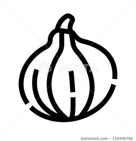 Pumpkin autumn food squash gourd black white icon Pumpkin autumn food squash gourd black white icon 138406780