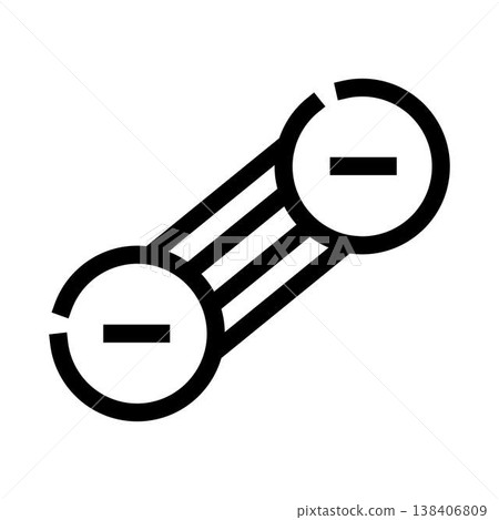 Chemical bond connecting atomic particles with negative charge 138406809
