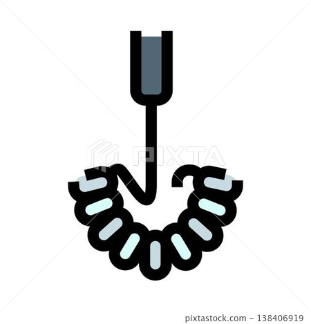 Toilet brush icon for bathroom hygiene cleaning Toilet brush icon for bathroom hygiene cleaning 138406919