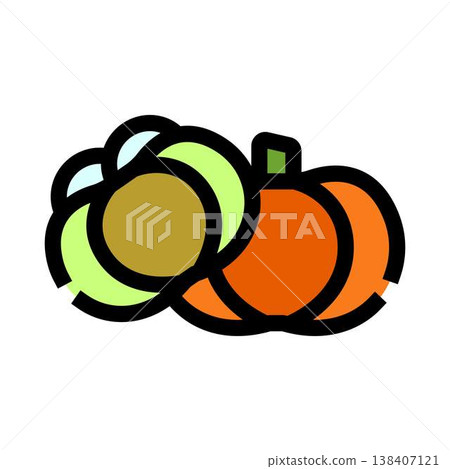 Autumn harvest enjoying seasonal pumpkin and butternut squash Autumn harvest enjoying seasonal pumpkin and butternut squash 138407121