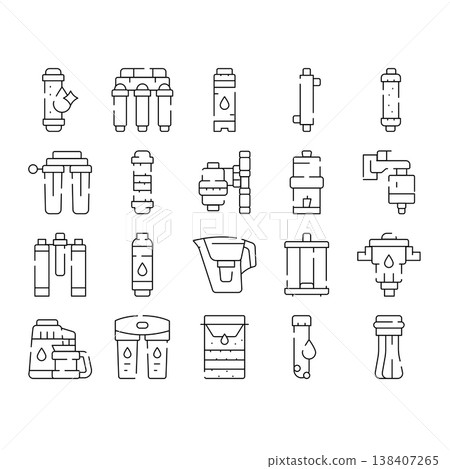 Water filtration systems and cartridges for purification 138407265