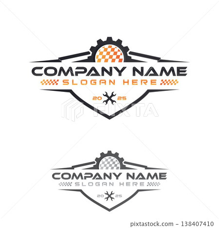 Professional modern emblem automotive logo template design Professional modern emblem automotive logo template design 138407410