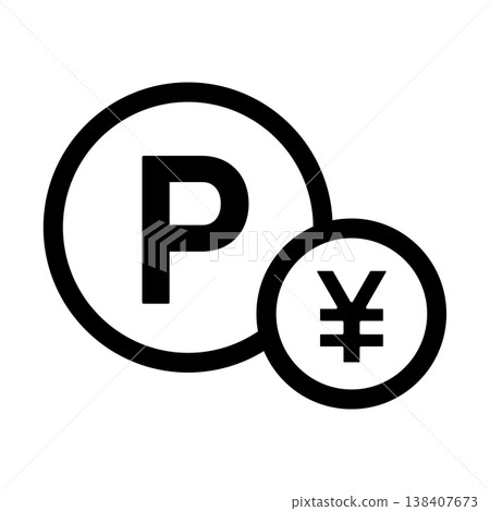 Icon representing point rewards/cashback Icon representing point rewards/cashback 138407673
