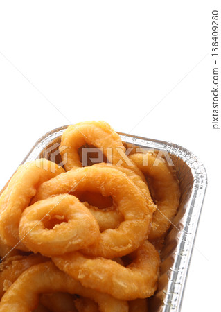 Fried Calamari Rings Crispy Seafood Dish Fried Calamari Rings Crispy Seafood Dish 138409280