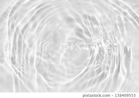 Water wave white texture background 138409553