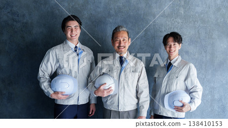 Engineer worker portrait Engineer worker portrait 138410153