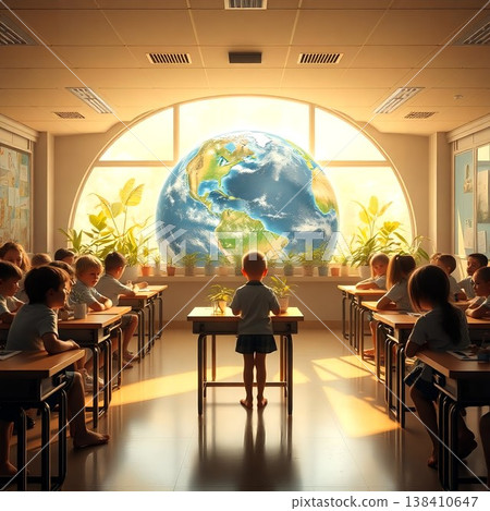[The Future I Once Saw 75] Paradise Classroom - Teachings of the Millennium of Fortune - AI-Generated Work 138410647