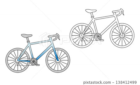 A bicycle 138412499