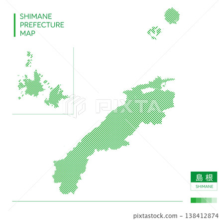 島根縣（點狀圖） 138412874