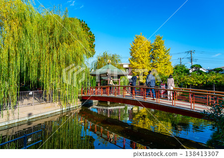 [Kanagawa Prefecture] Autumn deepens at Tsuru-no-ike Pond in Kawasaki Daishi 138413307