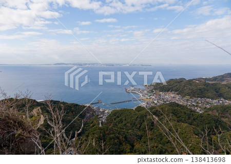 從山上看到的海 138413698