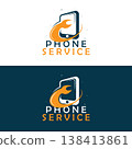 Fast repair cellphone service logo is a symbol of speed, quality and trust. 138413861