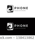 Unique creative mobile repair logo attracts customer attention and is easy to remember 138413862