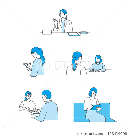 醫療和護理圖標集(住院、檢查、預防、護理圖標集(住院、檢查、疫苗接種、血液採樣)) 醫療和護理圖標集(住院、檢查、預防、護理圖標集(住院、檢查、疫苗接種、血液採樣)) 138414608