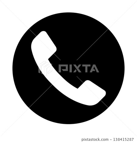 Simple phone icon pictogram vector material Simple phone icon pictogram vector material 138415287