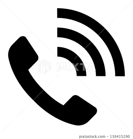 Simple phone icon pictogram vector material Simple phone icon pictogram vector material 138415290