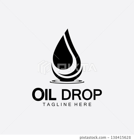 Oil drop logo vector illustration design template,design inspiration vector template for industry company logo Oil drop logo vector illustration design template,design inspiration vector template for industry company logo 138415628