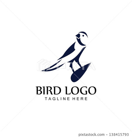 bird logo vector icon design template 138415793