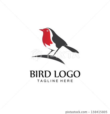 bird logo vector icon design template bird logo vector icon design template 138415805