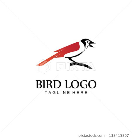 bird logo vector icon design template bird logo vector icon design template 138415807