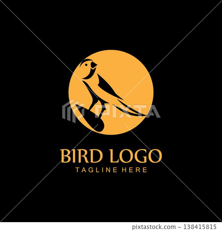 bird logo vector icon design template bird logo vector icon design template 138415815