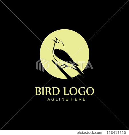 bird logo vector icon design template bird logo vector icon design template 138415830
