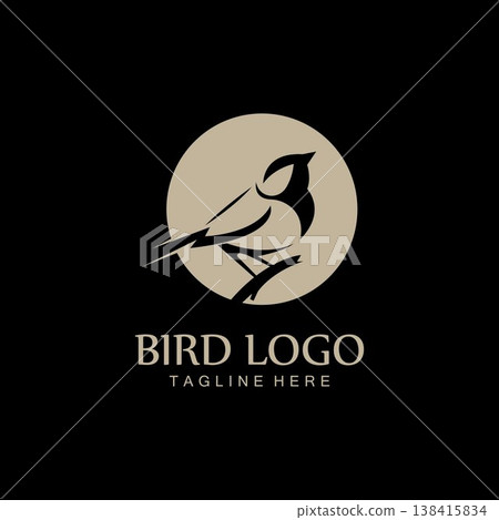 bird logo vector icon design template bird logo vector icon design template 138415834