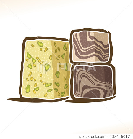 Vector logo for turkish Halva Vector logo for turkish Halva 138416017